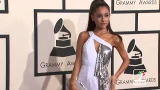 Arianna Grande and Big Sean at 2015 GRAMMY Awards
