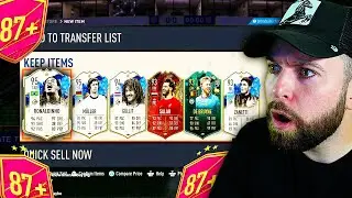 OPENING 50x 87+ x 10 FUTTIES TEAM 1 PACK!