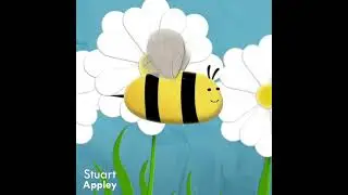 Bumble Bee Animation Loop | 2D animation created in After Effects