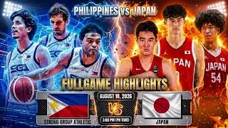 SGA, DINUROG ANG PUSO MGA HAPON!💔 PHILIPPINES🇵🇭 VS 🇯🇵JAPAN | FULL VIDEO 4TH QUARTER | JONES CUP 2026