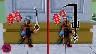 TOP 5 BEST SWORDS IN BLOX FRUITS! UPDATE 17