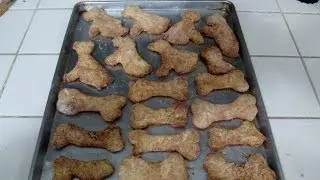 Chef Bourque' Makes Christmas Dog Bones For His Loved Canines Sissy and Queenie..Cajun Style!