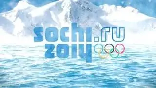 Олимпида в Сочи 2014  Гимн, кинетическая типографика