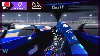 BAHRAIN GP (Qualifying) F1 2023 Career Mode | Cockpit View *no comments - Williams FW45