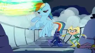 Mugen battle Chloe and Rainbow Dash vs Vicky and Panty