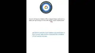 Resetting password For Windows [associcate engineer exam ] .#GCP
