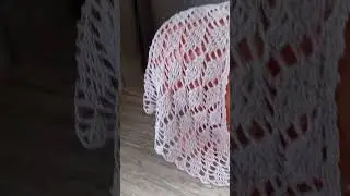 Эко косынка из конопляной пряжи