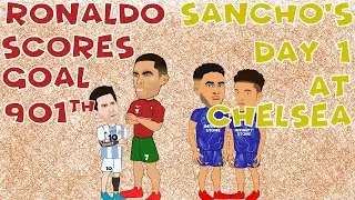 Sancho Gets Used To Chelsea 🤪⚽