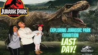Exploring Jurassic Park Exhibition on Its Final Day! Japanese BBQ Adventure & Dino Fun | Vlog