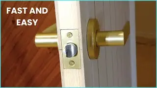 Door Frame, Door And Lock Instructional | Step By Step Guide
