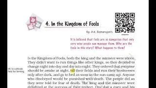 In The Kingdom Of Fools 🤡 | Line By Line Explanation| Class 9 | English Moments Book
