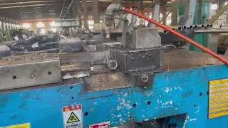 Seamless steel pipe automatic cutting process