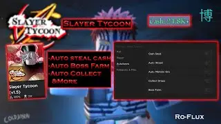 [NEW] Slayer Tycoon Script / Hack | FASTEST Auto Farm + Boss farm | Collect Drops!