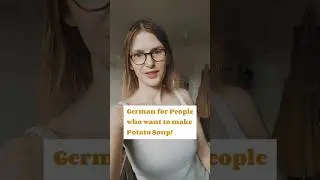 German Potato Soup Vocabulary 🥔🍲 #germanlanguage #germaneveryday