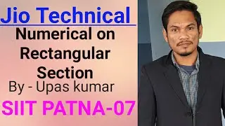 Numerical on Rectangular channel section