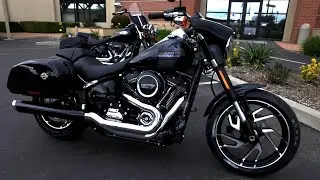 2021 Harley-Davidson Sport Glide (FLSB) Vs Heritage Classic (FLHCS) // Test Ride and Comparison