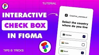 Design an Interactive Checkbox in Figma with Auto-Layout & Components