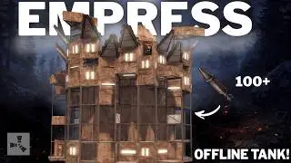 THE EMPRESS • BEST TRIO / SMALL GROUP BASE DESIGN • 7X BUNKERS • OFFLINE TANK • SEA & SHIELD WALL
