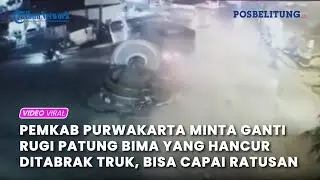 Pemkab Purwakarta Minta Ganti Rugi Patung Bima yang Hancur Ditabrak Truk, Bisa Capai Ratusan Juta