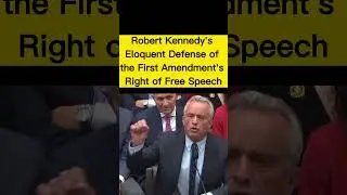 RFK Jr on First Amendment