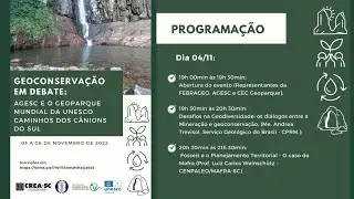 Geoconservação em debate