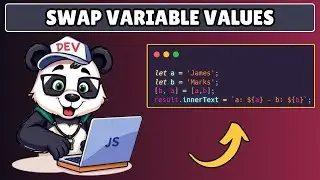 How to Swap Two Variables Without Using Third Variable in Javascript