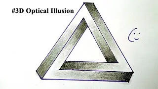 How to Draw the Impossible Triangle | Optical Illusion