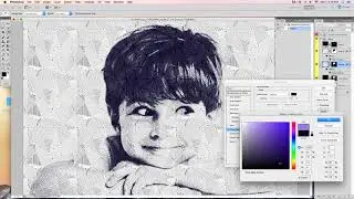 Geometric Photoshop ActionTutorial