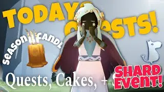 ALL Dailies - Season Candles, Quests, Treasure Cakes, and Shard Event - Hidden Forest Oct 26