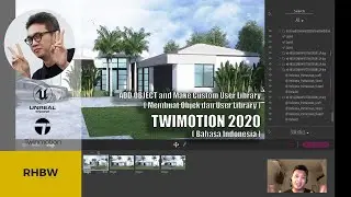 Add Object and Make Custom Library on TWINMOTION 2020