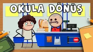 OKUL ALIŞ VERİŞİ (En Komik Animasyonlar)