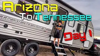 Leaving Arizona, heading to Tennessee! Day 1 VLOG