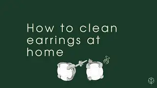 How to clean earrings at home - Reuse