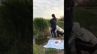 учимся закидывать спиннинг#shorts