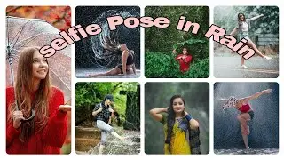 💃Snapchat selfie Pose in Rain🌨️ / Pose with Umbrella🦋☔ #snapchatselfie #selfiepose
