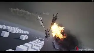 Creature Dragon Flames Projectiles Bp Demo Unreal