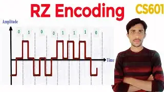 RZ Signal  Encoding With example Urdu/Hindi