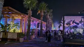 NIGHTLIFE LARNACA MACKENZIE BEACH SUMMER 2024 IN JUNE CYPRUS 🇨🇾