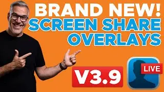 Screen Share Overlays - New in Ecamm Live v3.9