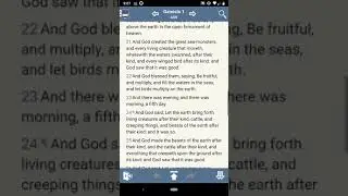 Genesis Chapter 1, ASV