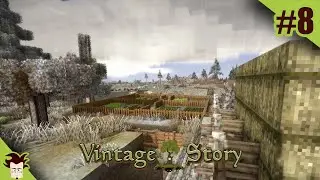 Hiver, prospection et nouvel ami | VINTAGE STORY #8 | Découverte