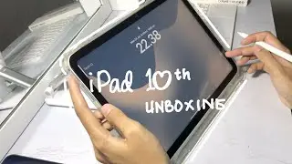  iPad 10th Generation Unboxing + Accessories