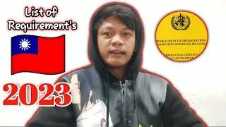 list of requirements to apply taiwan