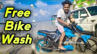 Free Me Bike Wash Ho Gya 😁 | Discover Modified | Dk Modification