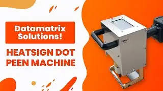 Efficient Marking Solution: HeatSign Dot Peen Machine | Barcode & Datamatrix Technology
