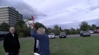 Drone demonstratie bij HCC in De bilt 2016