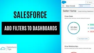 Add more Filters to your Salesforce Dashboards