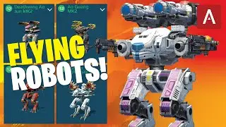 This Viewer’s Hangar Has Only Flying Robots! Dream Hangars Episode 87 War Robots Gameplay WR