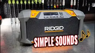 Simple Sounds! RIDGID R84089 18V Hybrid Jobsite Radio Review