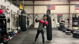RIGHT KNEE COLLAPSE During Left Hook - boxing punch technique